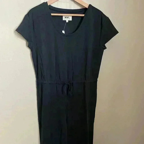 Madewell MWL Dori Jumpsuit Black Size Small - Picture 2 of 10